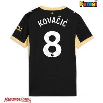 Manchester City Mateo Kovacic #8 Tricou Fotbal Replică 2026-27 Femei Deplasare